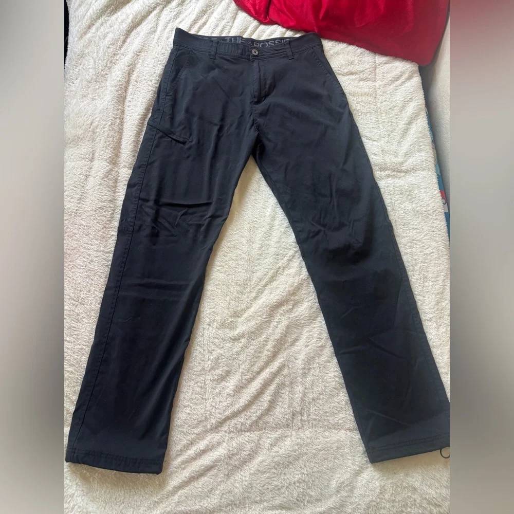 Gerry Men’s Outdoor Hiking Pants Black Stretch Nylon 32x34